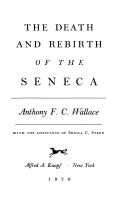The classic history of this period from the Seneca perspective.  